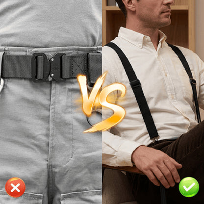 🚀HOT SALE 50% OFF - 👔 Heavy Duty Work Suspenders X-Back Adjustable Work Suspenders