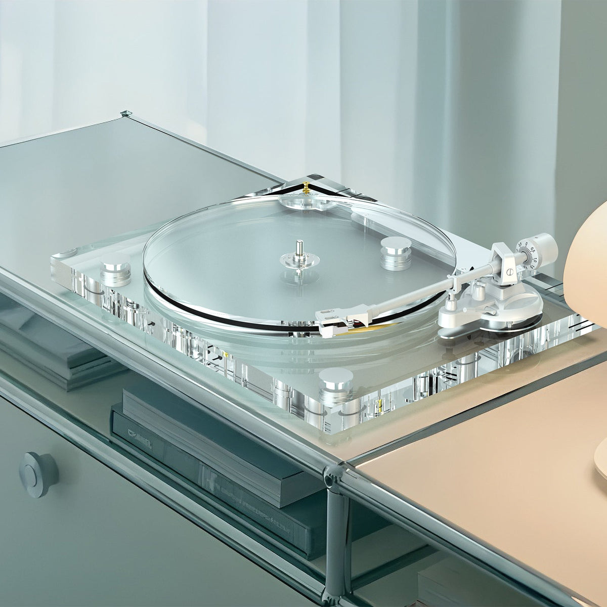 Acrylic Vinyl Record Player