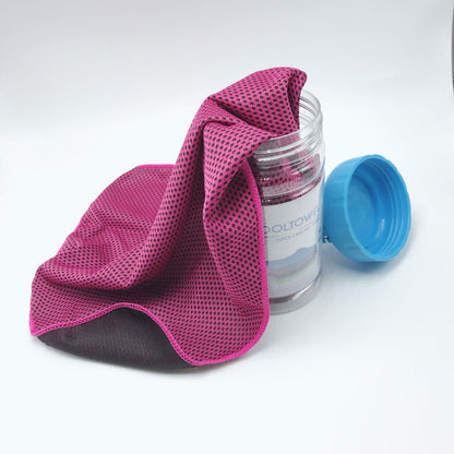 ❄️Cold Sweat Towel You Can Use Anywhere, Anytime! Reusable Soft Absorbent Cooling Portable