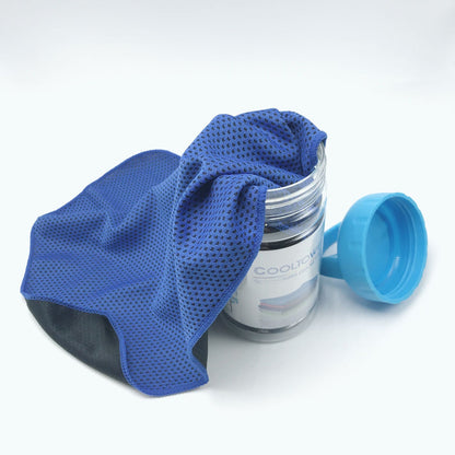 ❄️Cold Sweat Towel You Can Use Anywhere, Anytime! Reusable Soft Absorbent Cooling Portable